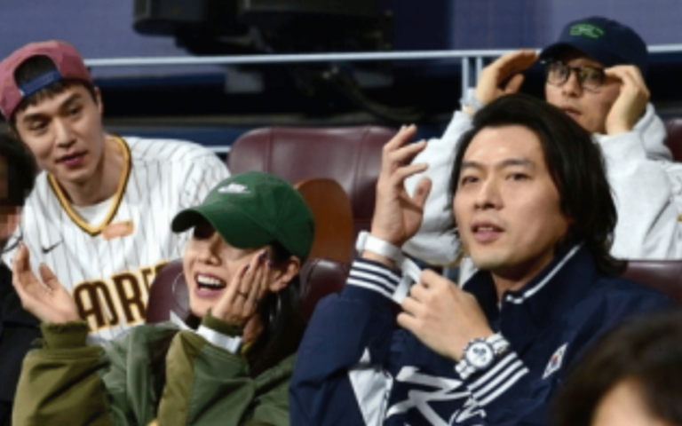 Celebridades no Beisebol Coreano 7 Celebridades no Beisebol Coreano 2