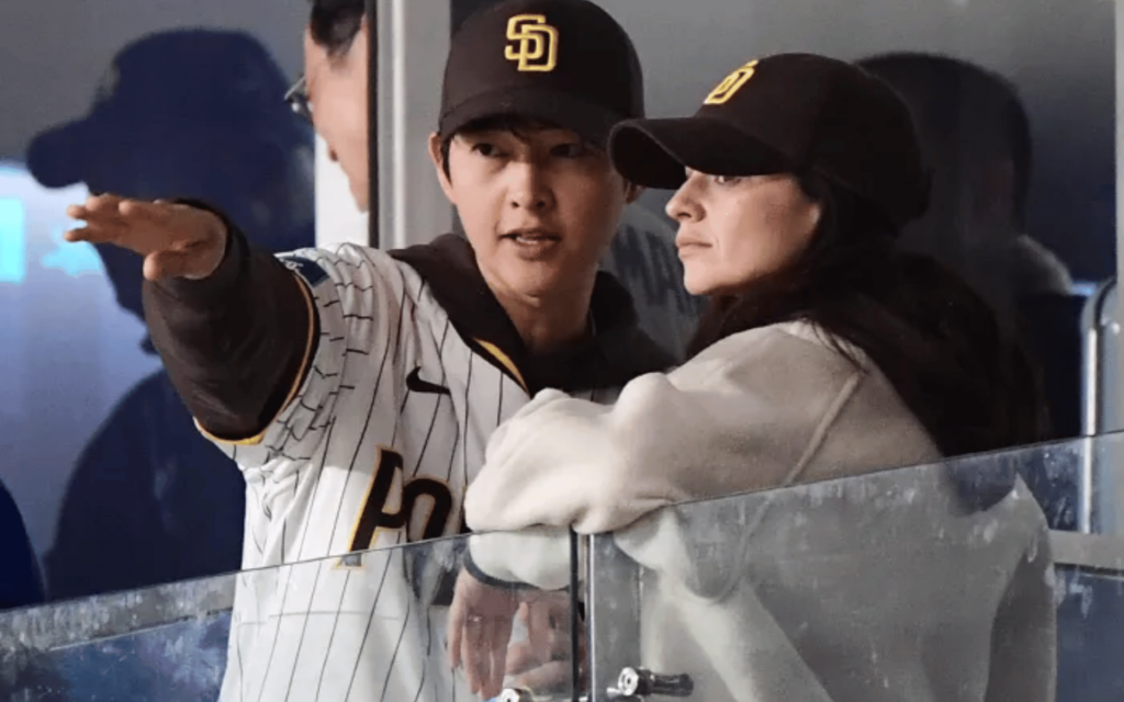 Celebridades no Beisebol Coreano 4 Celebridades no Beisebol Coreano 4