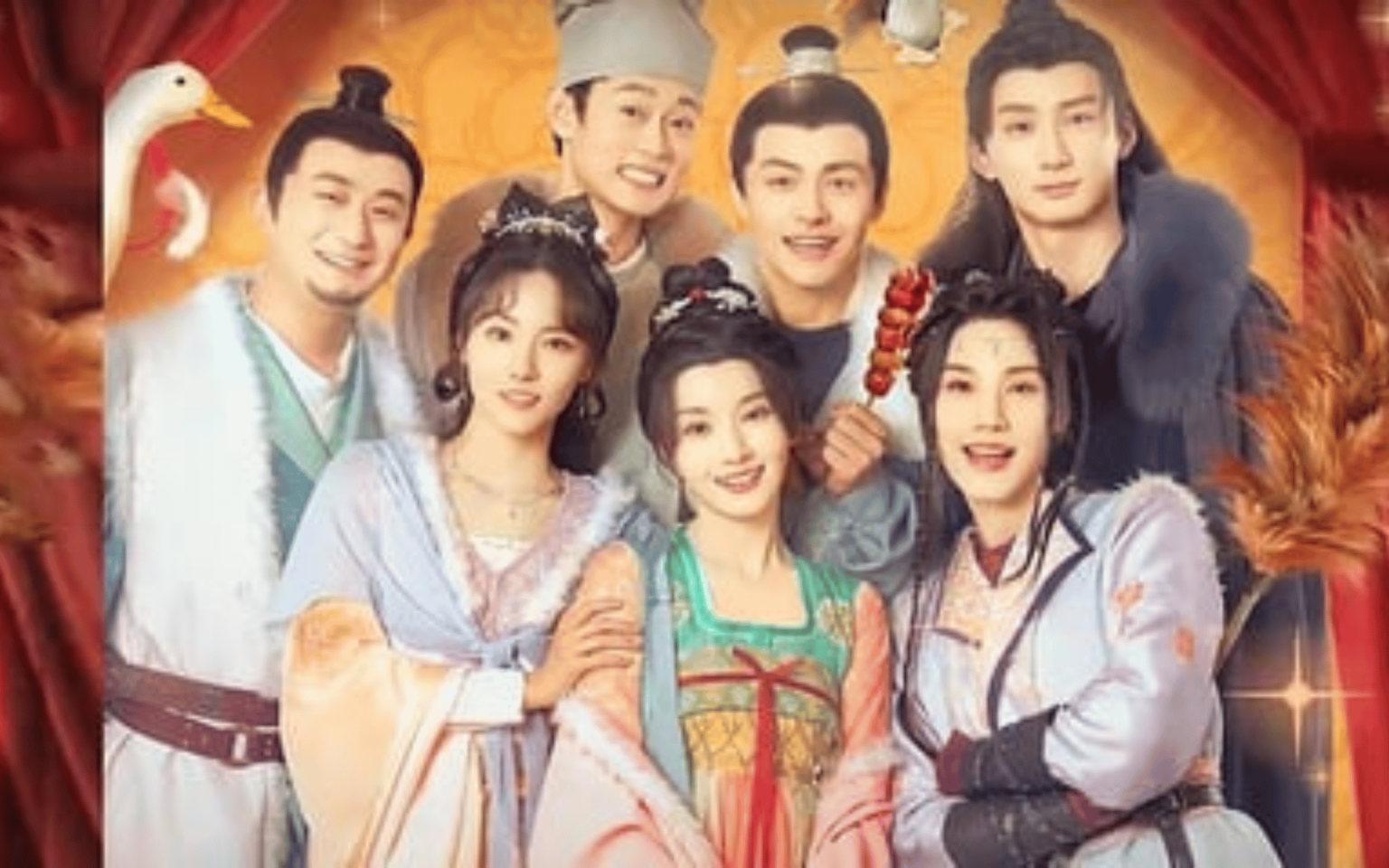 Os Sete Felizes em Chang'an