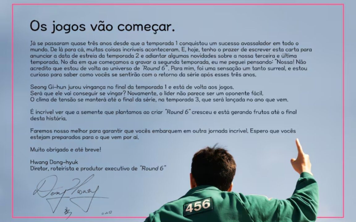 Round 6: Netflix confirma a estreia da segunda temporada em dezembro 9 Diretor de Round 6 compartilha empolgacao para segunda temporada
