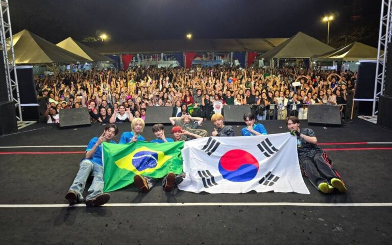 Grupo de K-pop NTX Reflete Sobre Inesquecível Estadia no Brasil 2 Grupo de K pop NTX e o carinho dos Fas