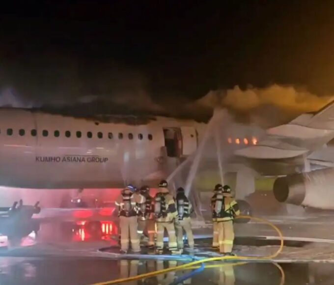 Incendio a Bordo de Voo da Air Busan Levanta Suspeitas Sobre Bagagem de Mao 1