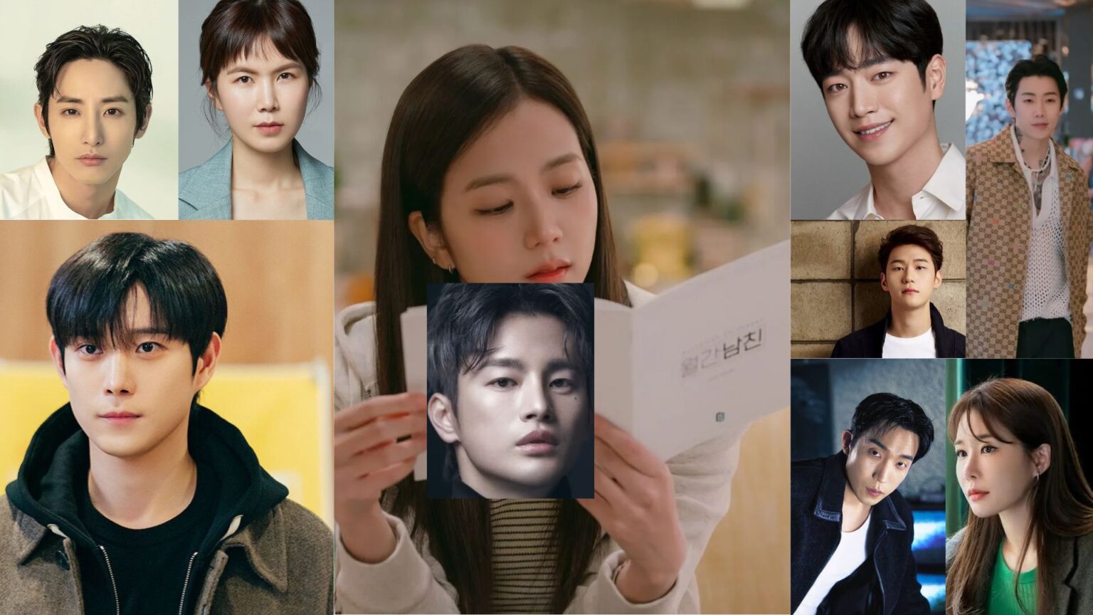 Elenco de Namorado por Assinatura dos protagonistas aos namorados virtuais