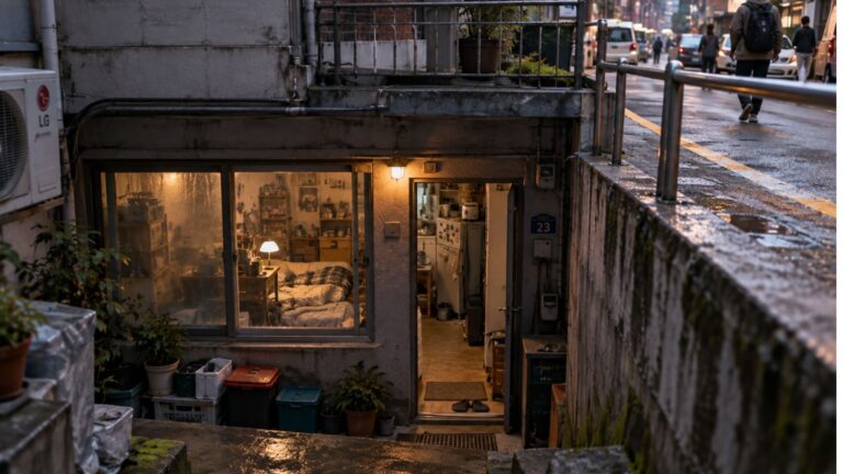 Por que os protagonistas dos doramas moram em casas tão diferentes? 6 Morar embaixo da rua na coreia