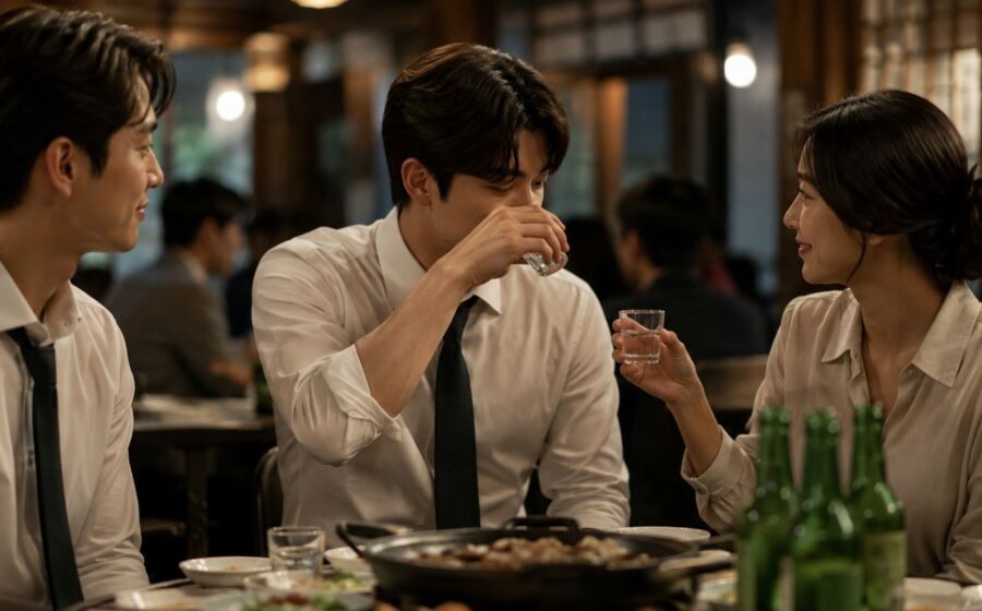 Por que os coreanos bebem virando o rosto Entenda o costume visto nos doramas 1