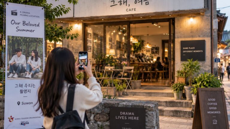Por que os doramas usam tantos cafés, restaurantes e lojas de conveniência? 10 Turismo na coreia do sul
