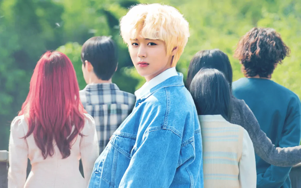 À distância, a primavera é verde