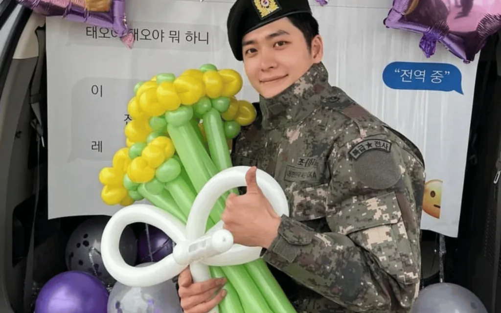 Kang Tae Oh Recebe Dispensa do Serviço Militar