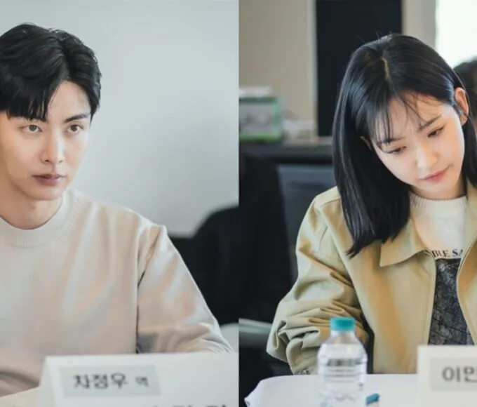 "Face Me", com Lee Min Ki e Han Ji Hyun, divulga imagens da leitura do roteiro