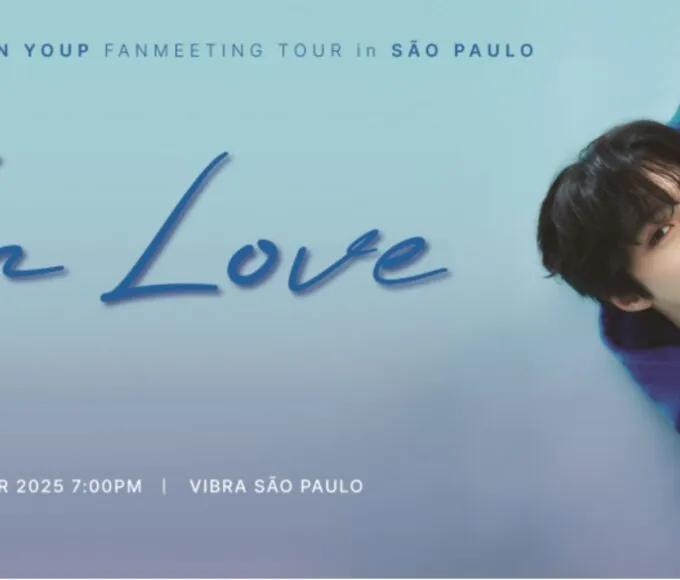 Hwang In Youp chega ao Brasil com a turnê "In Love"